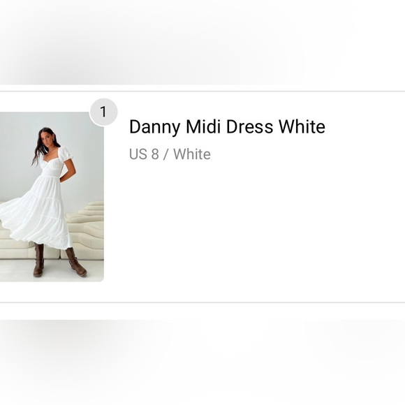 Princess Polly Danny Midi Dress - Picture 5 of 5